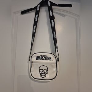 Call of duty Warzone COD, White cross Body Bag